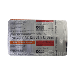Pregeb D 75/30 MG Capsule 10